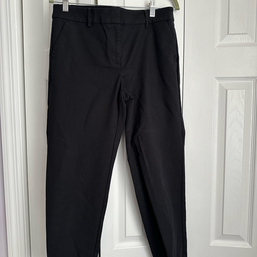 LOFT Black Pants in The Riviera Slim | Size: 10